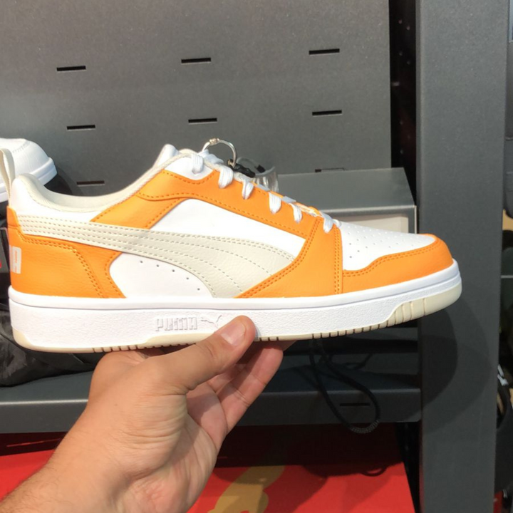Rebound V6 Low Orange / White