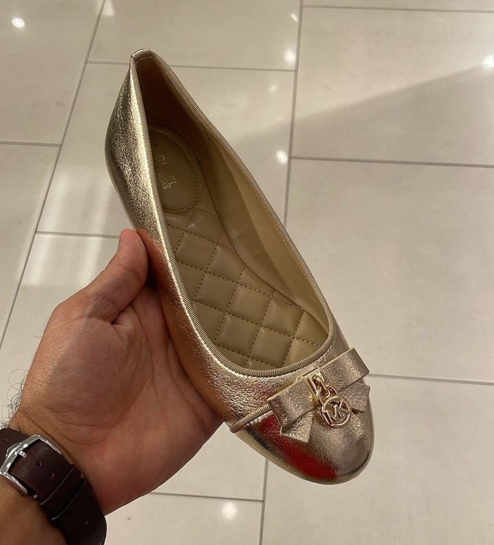 Gold Shoes Loafer