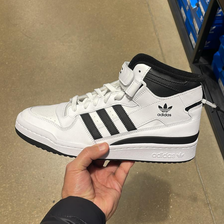 Forum Mid Sneakers white / Black