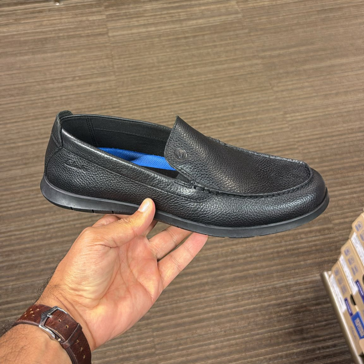 Flexway Step Moccasin Black