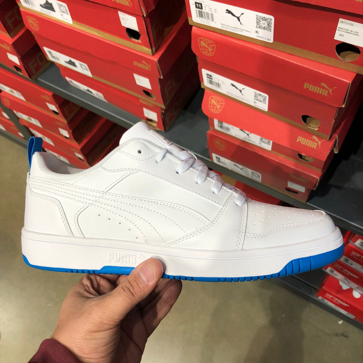 Rebound V6 Trainers White / Blue