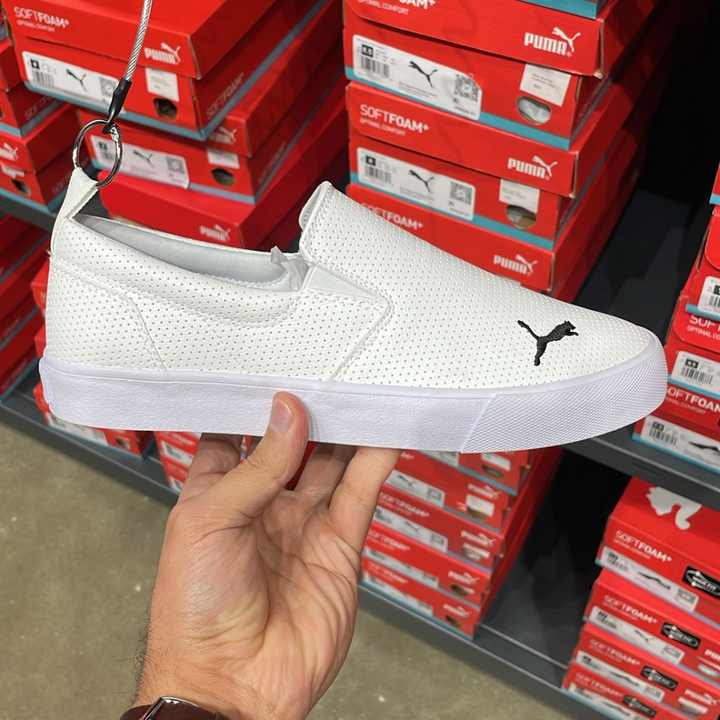 Bari Slip-On Comfort White