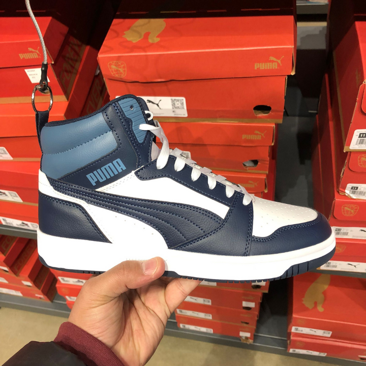 Rebound V6 Mid Blue / white