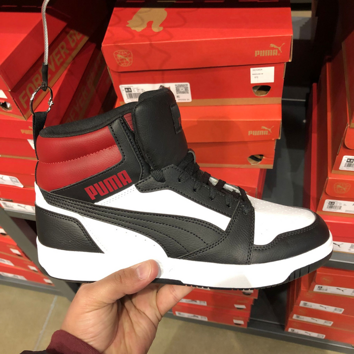 Rebound V6 Mid Black / White