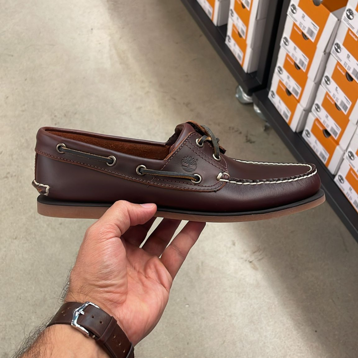 3 Eye Boat Shoe Brown