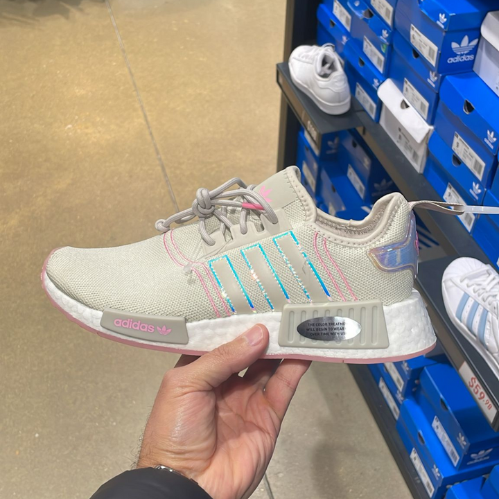 Nmd R1 Sneakers Grey / Pink