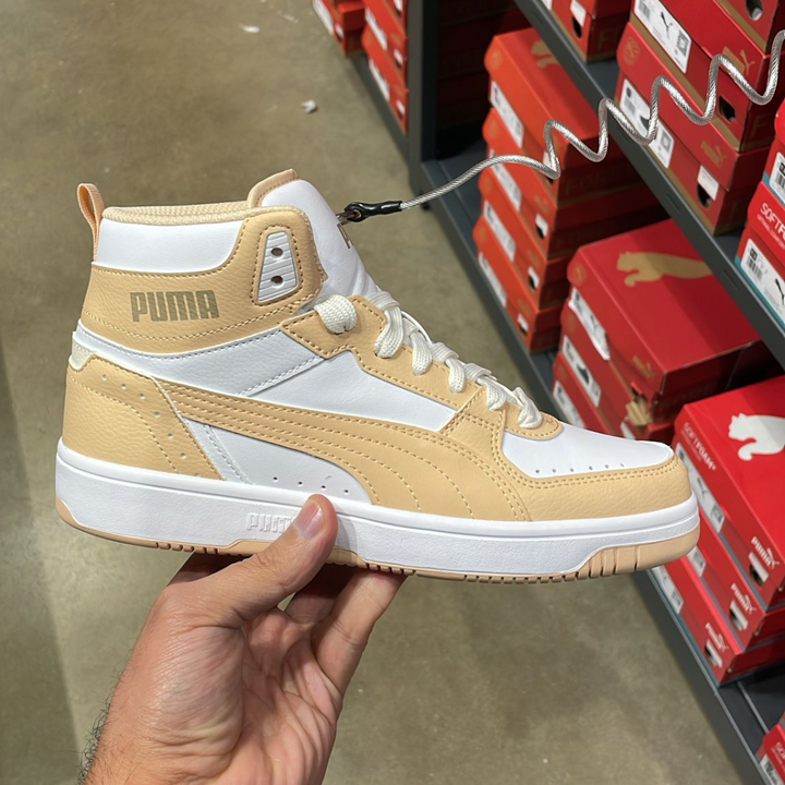 Rebound Layup Beige - White