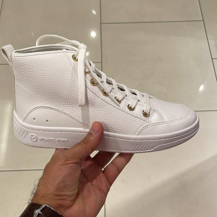 Shea High-Top Sneakers White