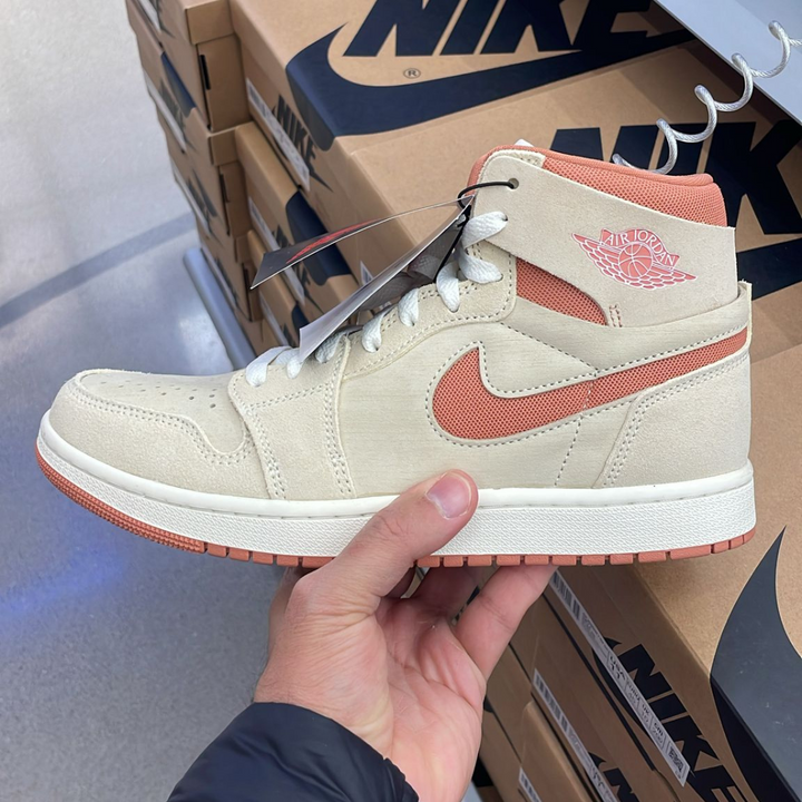Air Jordan 1 Zoom CMFT 2 Grey / Orange