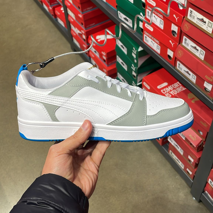 Rebound Low White - Blue