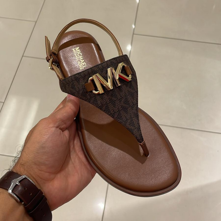 Jilly Flat Sandal Brown