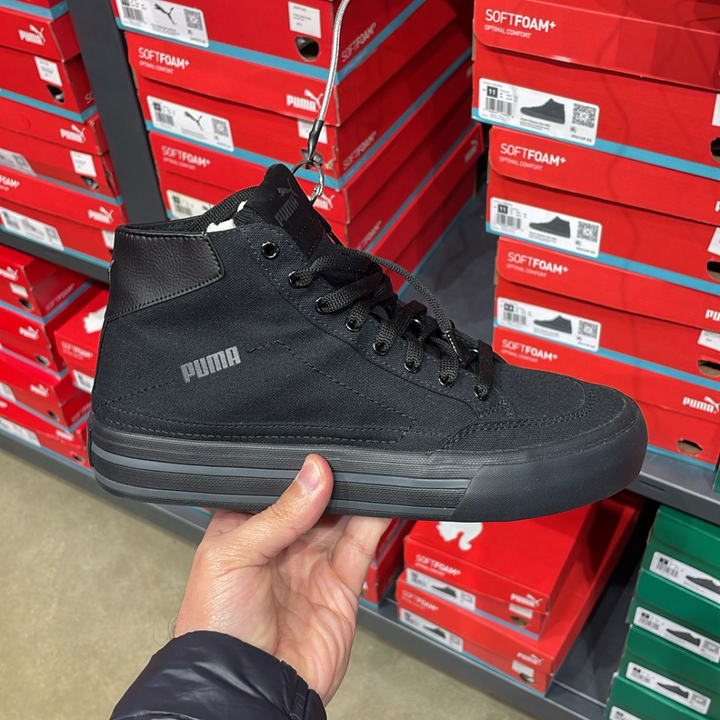 Court Classic Vulc Mid Black