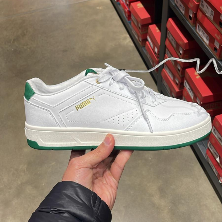 Court Classic White - Green