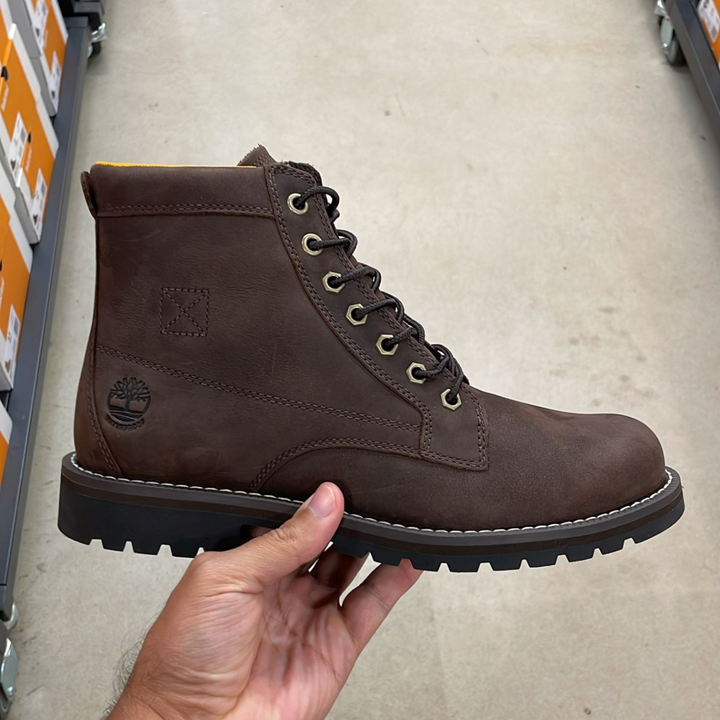 Redwood Falls Waterproof Boot Dark Brown Full-Grain