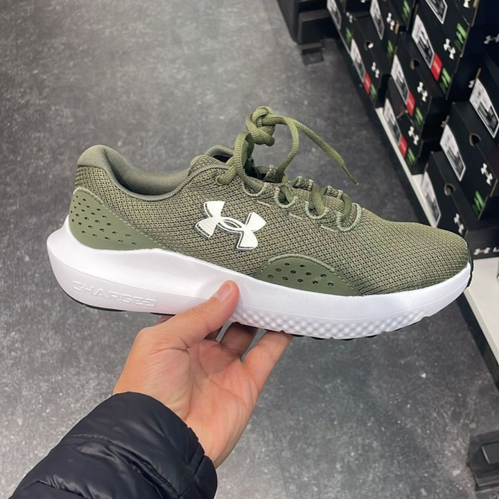 Charged Surge 4 Olive