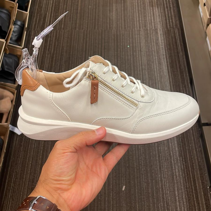 Un Rio Zip Sneaker White