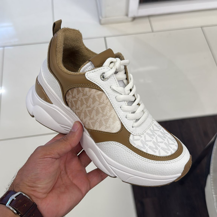 Katrina Mesh Trainer white / Brown