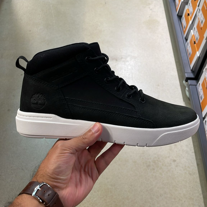 Allston Mid Lace Up Sneaker Black