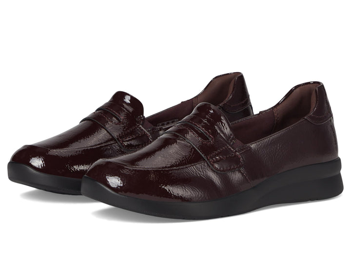 WINE CRINKLE PATENT SYNTHETIC