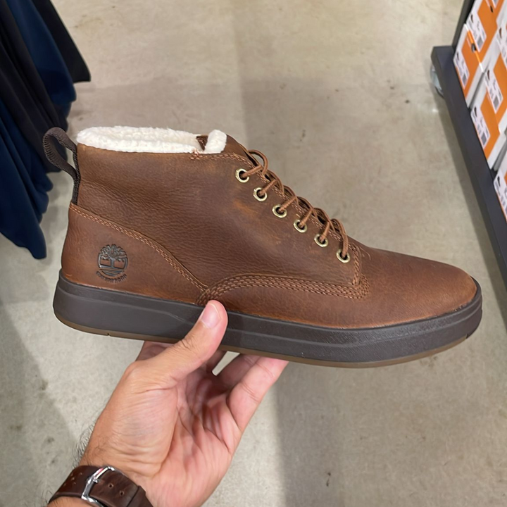 Davis Square Waterproof Chukka Rust Full-Grain