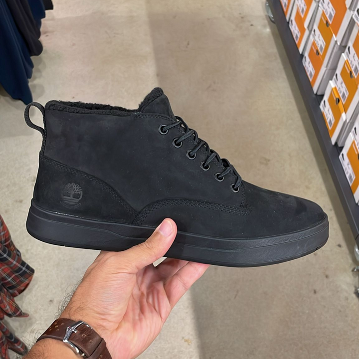 Davis Square Waterproof Chukka Black
