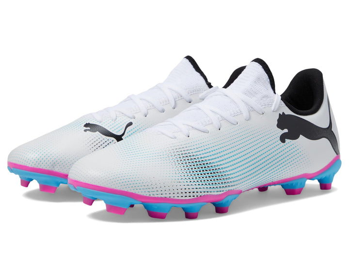 PUMA WHITE/PUMA BLACK/POISON PINK
