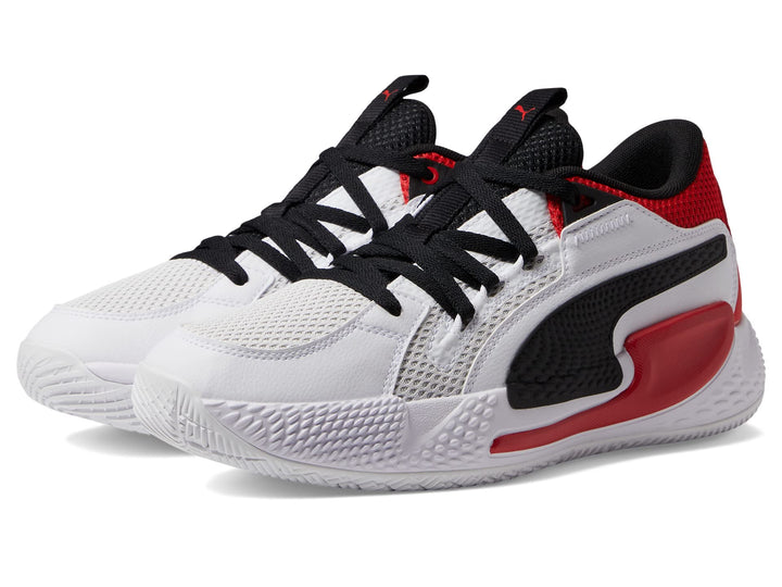 PUMA WHITE/FOR ALL TIME RED