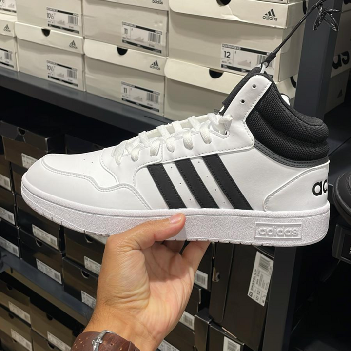 Hoops 3.0 Mid White / Black