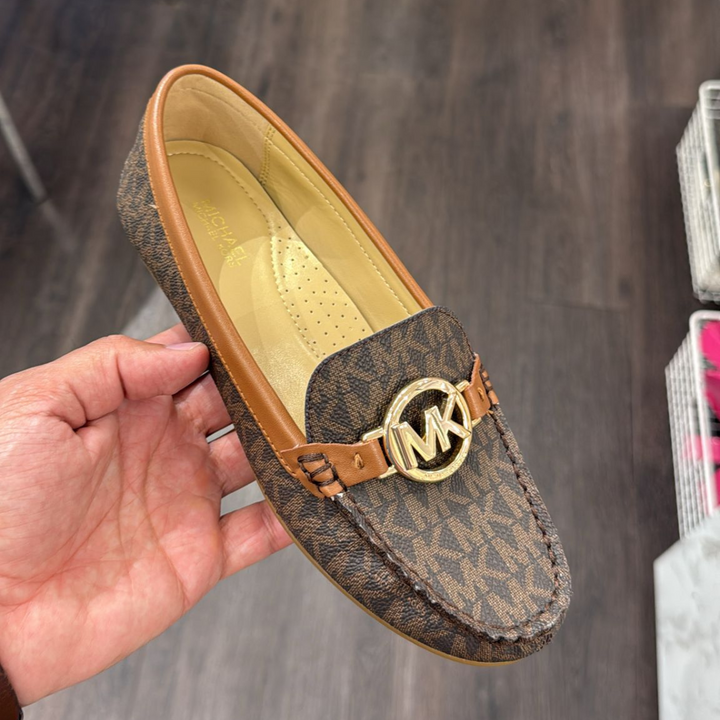 Fulton Signature Logo Moccasin Brown