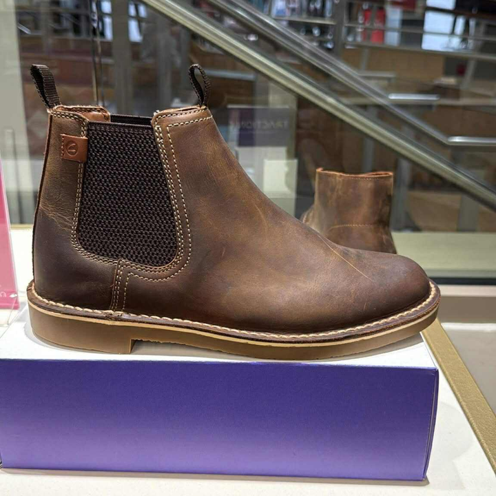 Burchill Up Chelsea Boot Brown