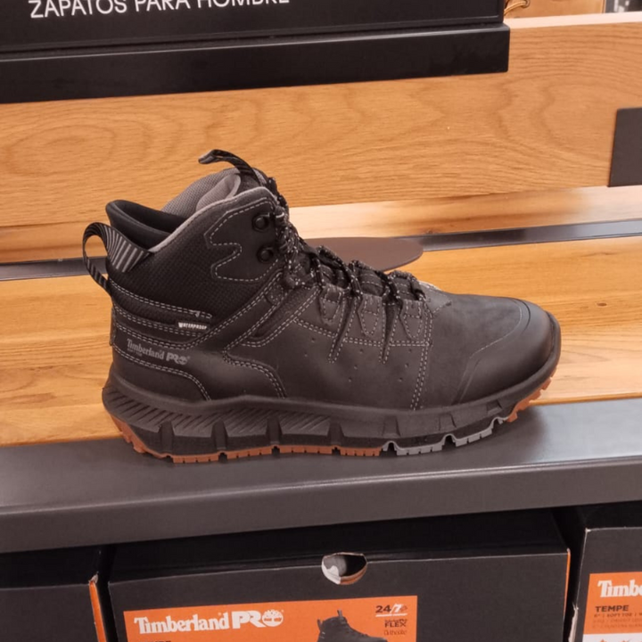 Tempe 6" Soft Toe Waterproof Work Boot - Black