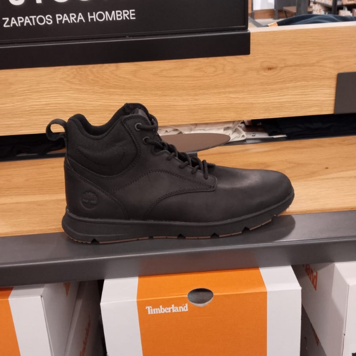 Parker Street Mid Sneaker - Black