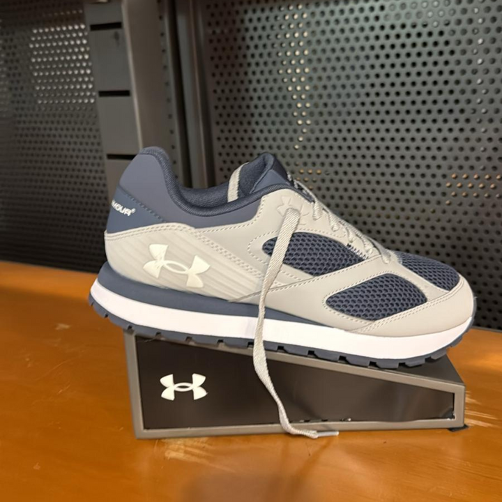 Jogger Athletic Shoes White & Navy