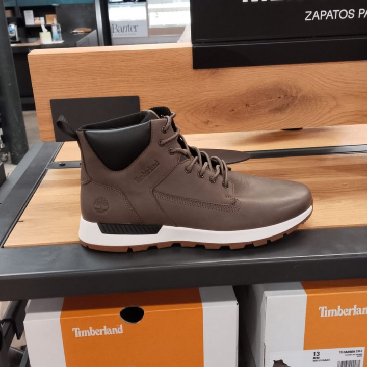 Boys Mid Lace-Up Trainers