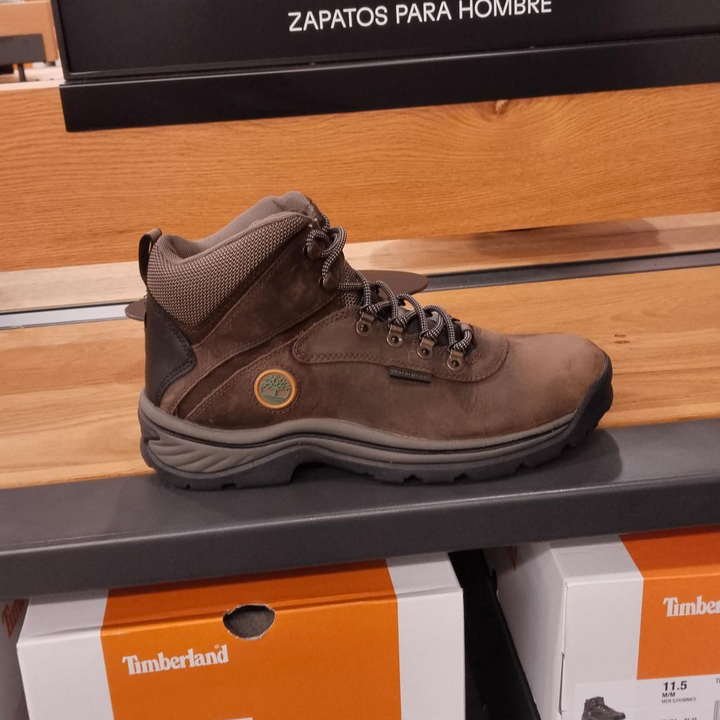 White Ledge Waterproof Hiking Boot - Dark Brown