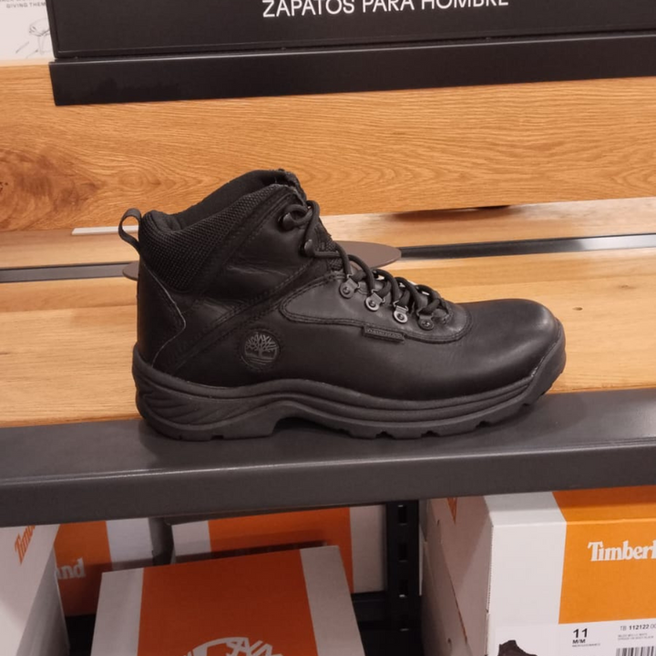 White Ledge Waterproof Hiking Boot - Black