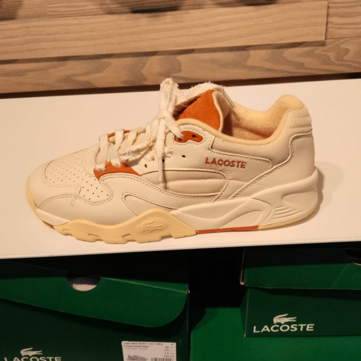 Game Trainer Lace-Up Sneakers - Off White