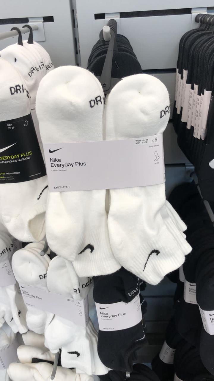 Half White 6 PAIR CREW