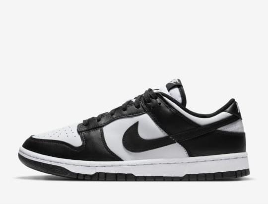 Nike - Dunk Low Retro -  black and white   - 10